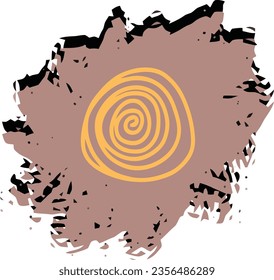 Diseño del logotipo creativo. Ilustración de vectores espirales. Logo de la ronda tecnológica. Líneas en forma circular. Lo mejor para la identidad y los estereotipos. Logo de la esfera abstracta. Usable para marca de negocios, tecnología y empresa. 
