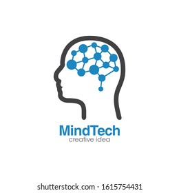 Creative Mind People Logo and Icon Vector Template