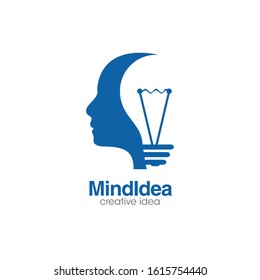 Creative Mind People Logo and Icon Vector Template