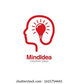 Creative Mind People Logo and Icon Vector Template