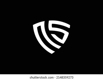 Creative Minimal Abstract Letter NS Luxury Premium Logo