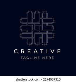 Creative minimal artistic logo for your business.