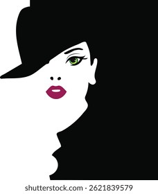 Un diseño de Arte vectorial hermoso minimalista creativo