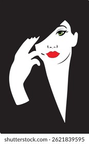 A Creative Minimal Beautiful Vector Art Design