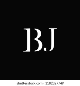 Creative Minimal Bj Logo Icon Design Stock Vector (Royalty Free ...