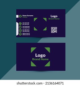 Diseño De Plantilla De Tarjeta De Negocio Creativo Y Mínimo
