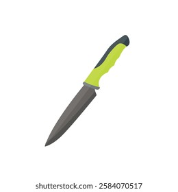 A creative minimal clip art illustration Knife vector, knife clip art isolated with white background 