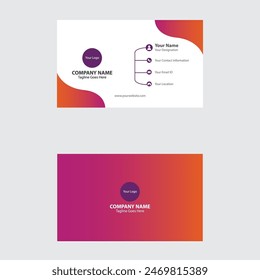 Creative Minimal Corporate Business Card