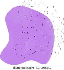 Creative minimal design with hand drawn illustration for print, cover, wallpaper, postcards or brochure covers. Vector  EPS 10.
