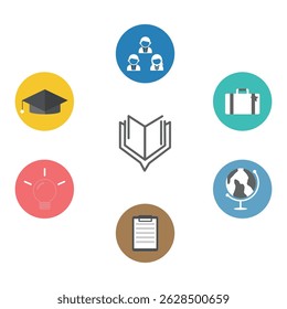A Creative Minimal Education Icon Set