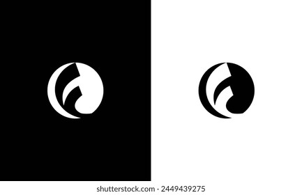 Diseño de iconos de logotipo F en Vector