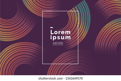 Creative Minimal geometric background can use for cover and banner design.