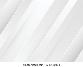 Creative minimal geometric with dynamic shapes abstract white background wallpaper. Trendy Eps10 vector illustration. - Shutterstock ID 1745130404