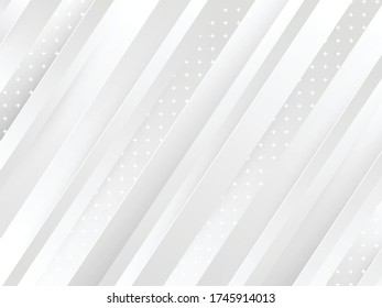Creative minimal geometric with dynamic shapes abstract white background wallpaper. Trendy Eps10 vector illustration.