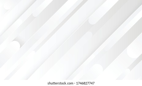 Creative minimal geometric with dynamic shapes abstract white background wallpaper. Trendy Eps10 vector illustration.