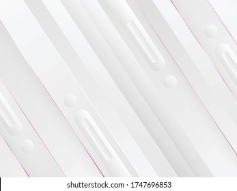 Mínimo creativo geométrico con formas dinámicas fondo de fondo blanco abstracto. Ilustración vectorial de moda Eps10.