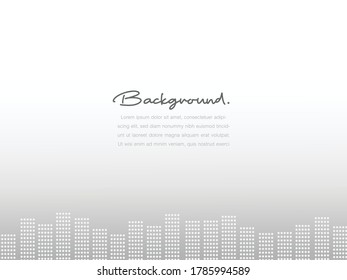 Creative minimal geometric with dynamic shapes abstract white and grey color background use for  template, banner or wallpaper. Trendy Eps10 vector illustration.