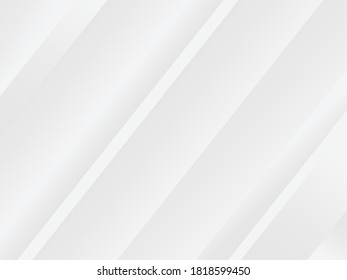 Creative minimal geometric with dynamic shapes abstract white and grey color background wallpaper.Trendy Eps10 vector illustration.