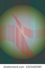 Creative Minimal Geometric Vector Poster Design with Lines and Gradient Colorful Circles. Set of Abstract Backgrounds for Covers, Flyers, Templates, Booklets, Cards, Brochures, Branding, etc.