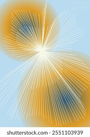Projeto de cartaz de vetor geométrico mínimo criativo com linhas e círculos coloridos gradiente. Coleção de fundos abstratos para capas, folhetos, modelos, livretos, cartões, brochuras, marca, etc.