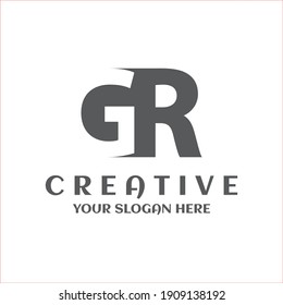 Creative Minimal GR Capital Logo Symbol