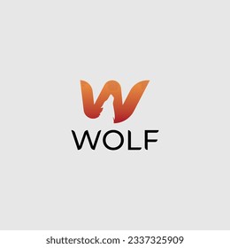 Creative minimal lettering logo design vector illustration