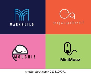 Creative Minimal Logo Design - Modern Minimal Logo Design Template