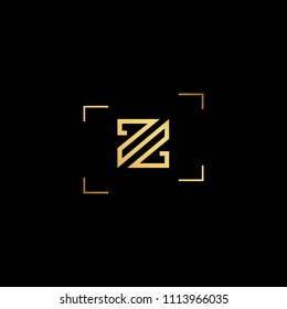 Creative minimal logo design and Unique symbol with Z ZZ.