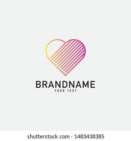 Creative minimal monochrome monogram symbol. Universal elegant vector emblem. Premium business logotype. Graphic symbol for corporate identity. Abstract logo. Minimalist logo design and simple element