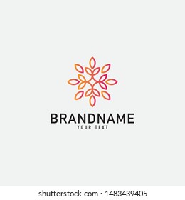 Creative minimal monochrome monogram symbol. Universal elegant vector emblem. Premium business logotype. Graphic symbol for corporate identity. Abstract logo. Minimalist logo design and simple element