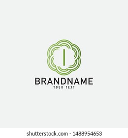 Creative minimal monochrome monogram symbol. Premium business logo for corporate identity. Minimalist logo design and simple element. Alphabet concept logo.