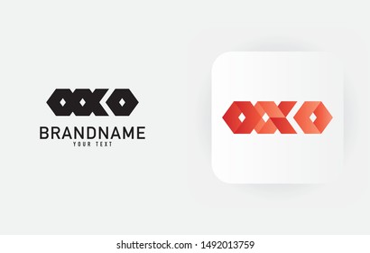 Creative minimal monochrome monogram symbol. Premium business logo for corporate identity. Minimalist logo design and simple element. Beautiful logo branding.