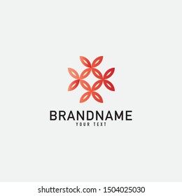 Creative minimal monochrome monogram symbol. Premium business logo for corporate identity. Minimalist logo design and simple element.