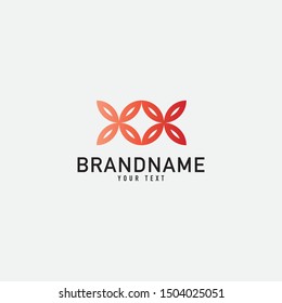 Creative minimal monochrome monogram symbol. Premium business logo for corporate identity. Minimalist logo design and simple element.