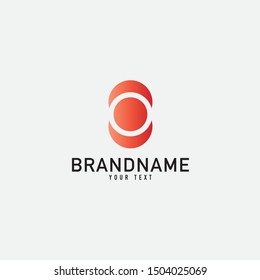 Creative minimal monochrome monogram symbol. Premium business logo for corporate identity. Minimalist logo design and simple element.