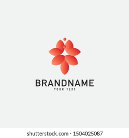 Creative minimal monochrome monogram symbol. Premium business logo for corporate identity. Minimalist logo design and simple element.