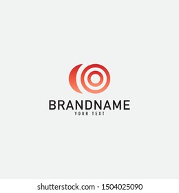 Creative minimal monochrome monogram symbol. Premium business logo for corporate identity. Minimalist logo design and simple element.