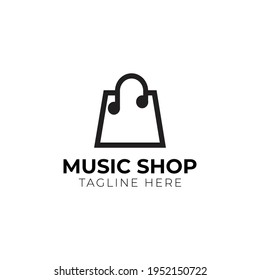 Creative Minimal Music Home Logo Design Stock Vector (royalty Free 