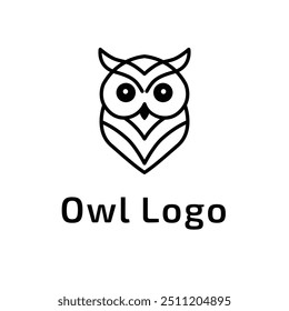 Creative and minimal owl logo