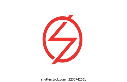 Creative minimal OZ monogram logo, letter OZ ZO initial logo