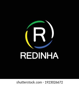 Creative minimal Redinha Logo Template.