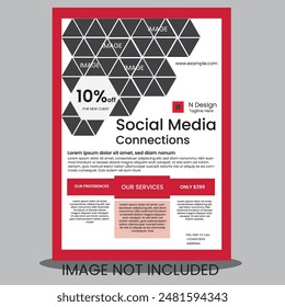 PLANTILLA DE DISEÑO DE VOLANTE DE UN SOLO LADO A4 MODERNO DE NEGOCIOS SIMPLES MÍNIMOS CREATIVOS
