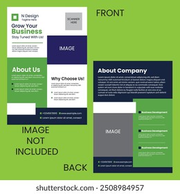 CREATIVE MINIMAL SIMPLE BUSINESS MODERN A4 SINGLE SIDED FLYER DESIGN TEMPLATE