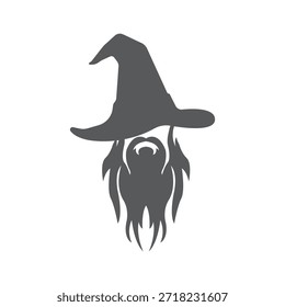Ícone de assistente criativo mínimo. Logotipo do personagem do assistente.