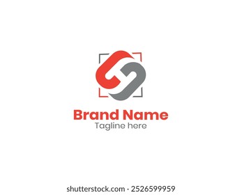 Creative minimalist abstract logo design H