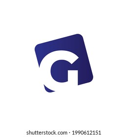 Creative Minimalist Alphabet Initial Letter Mark Monogram Logo G Editable in Vector Format 