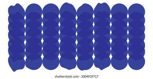 Creative minimalist contemporary art illustration, wall decoration, postcards, stickers, icons, brochure cover design. Playful composition of geometric circular shapes. Traditional printing inspired.