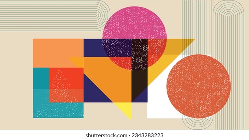 Creative minimalist contemporary art illustration. Texture set made from rough backgrounds,  organic structure, hand-drawn elements. Abstract vector composition useful for prints, fashion design.