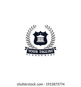 creative minimalist design university logo