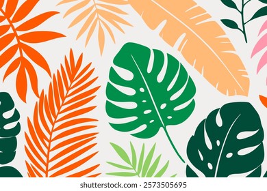 Creative minimalist hand draw Abstract art background. Modern aesthetic background.